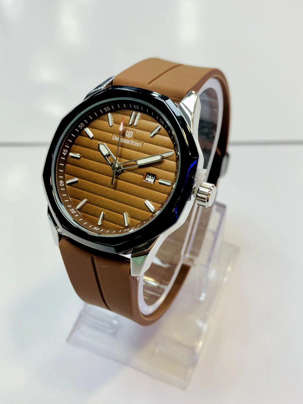 Universe Point Silicone Rubber with Magnetic Lock Watch