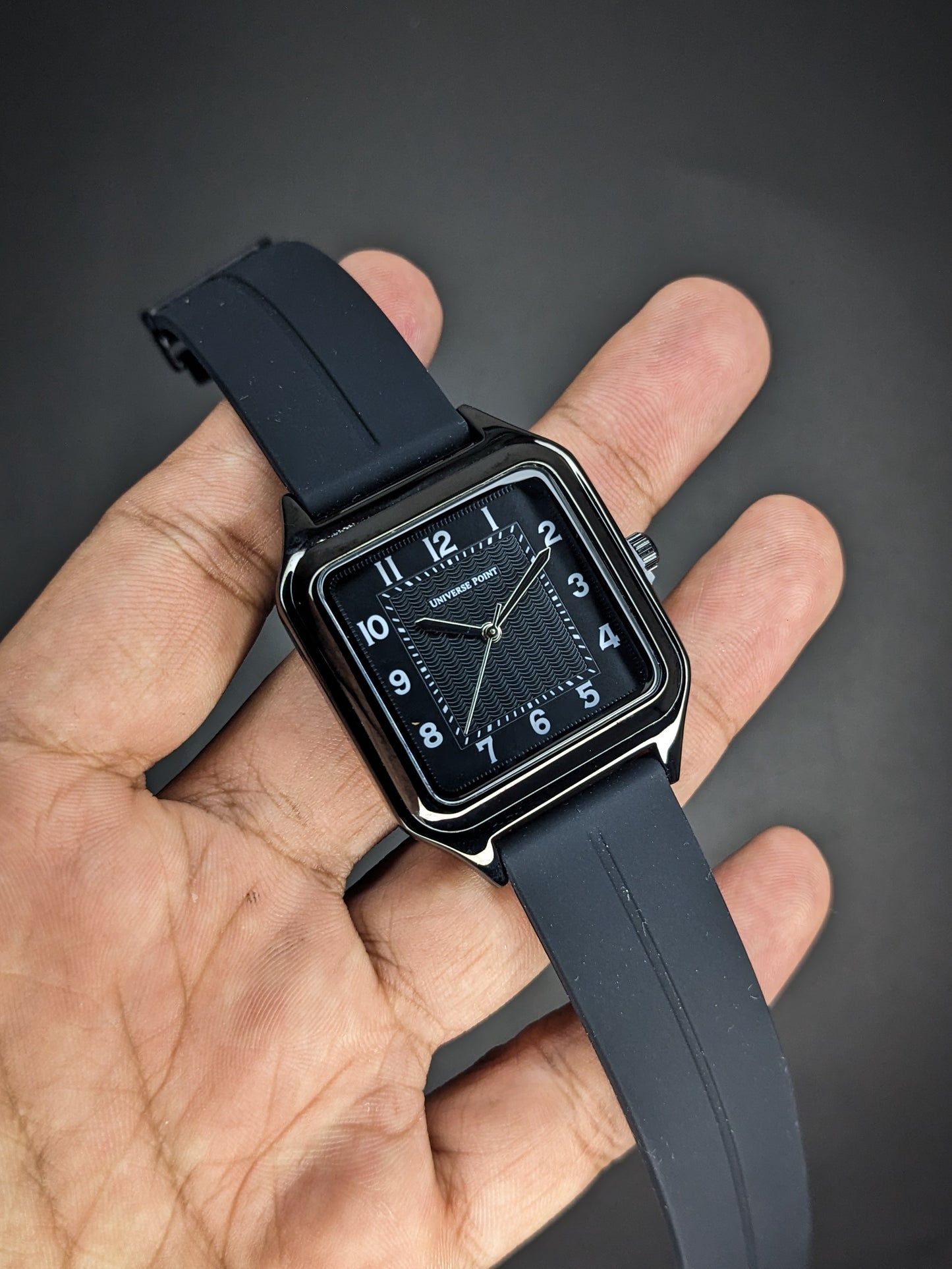 Universe Point Magnetic Watch - Full Black