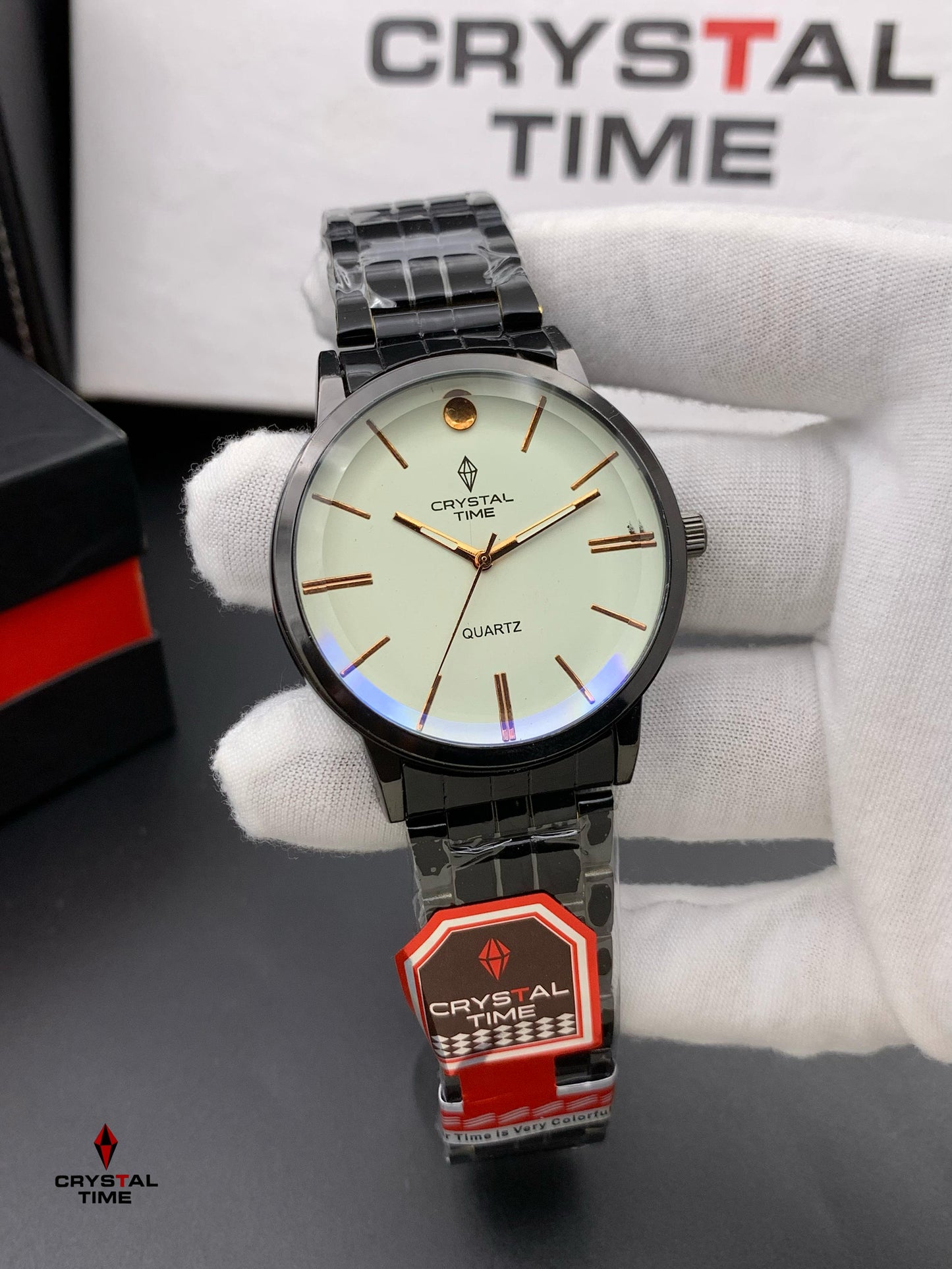 Stainless-Steel Analogue Watch
