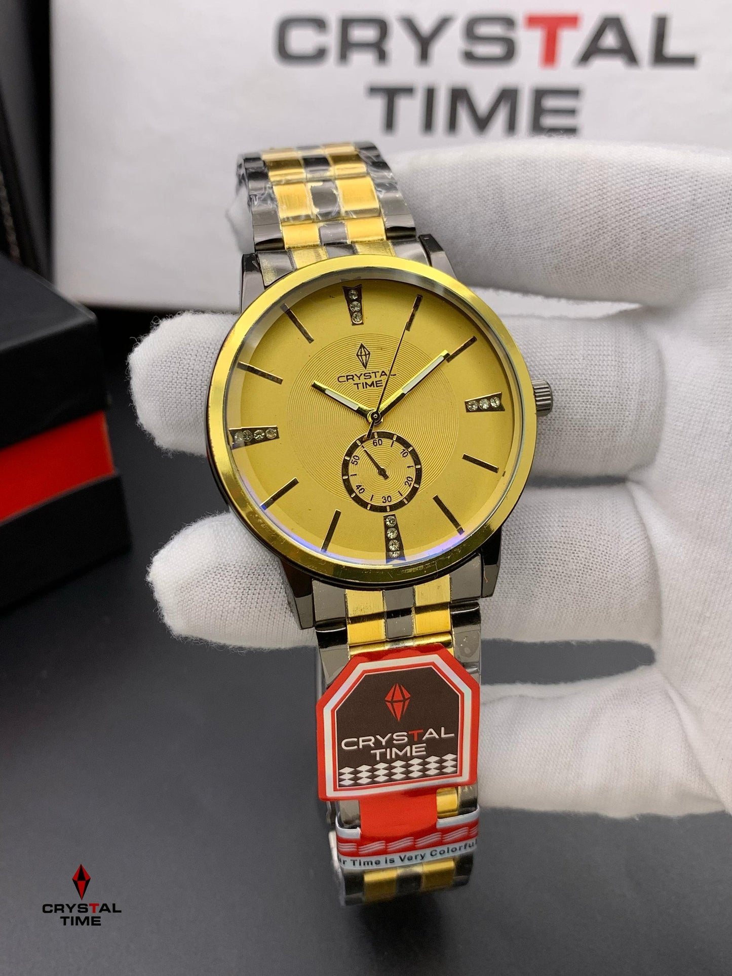 Stainless-Steel Analogue Watch