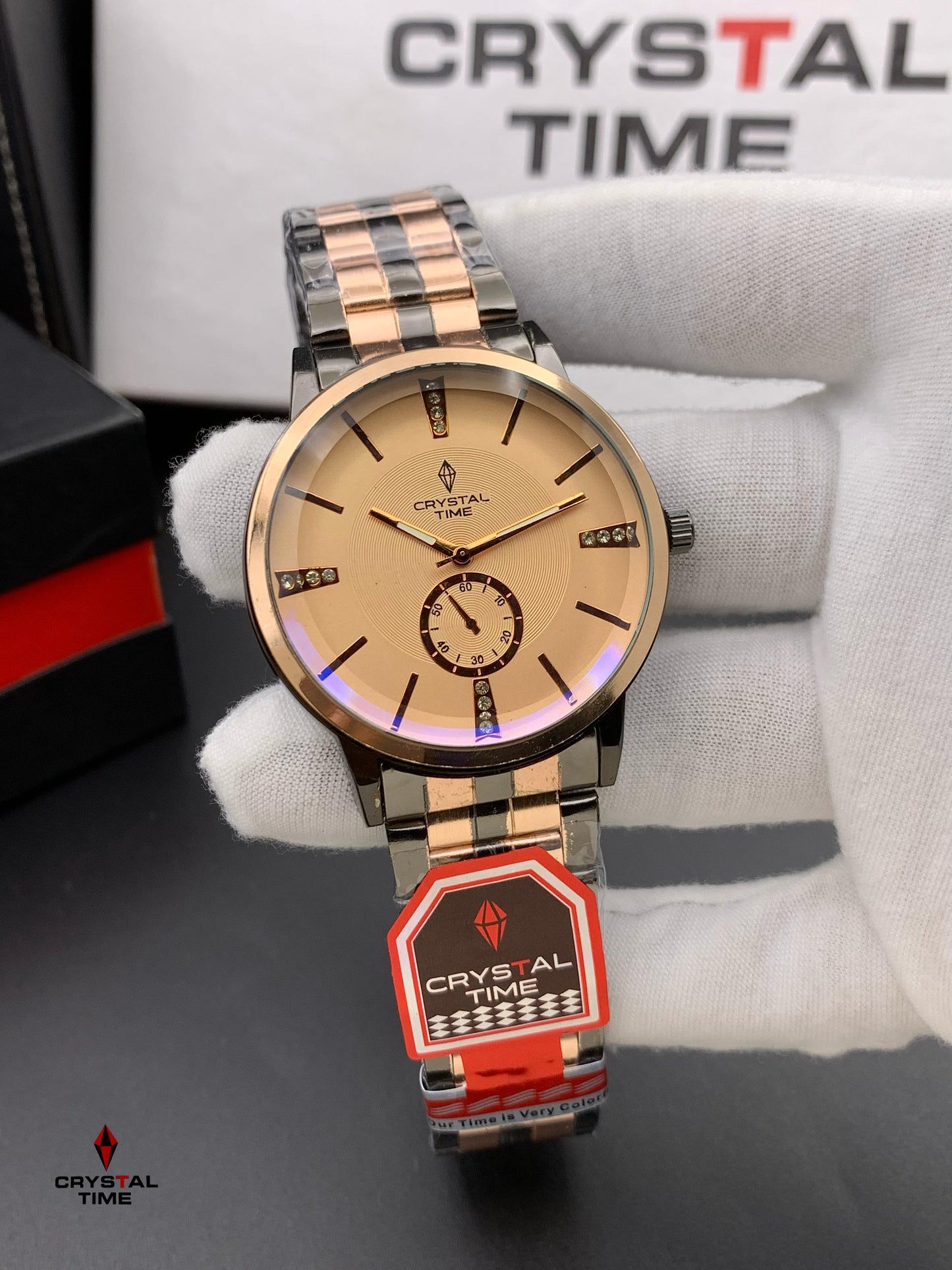 Stainless-Steel Analogue Watch