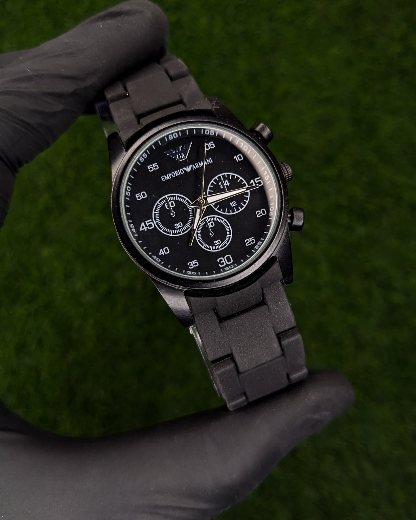 Black Stylish Couple Watches