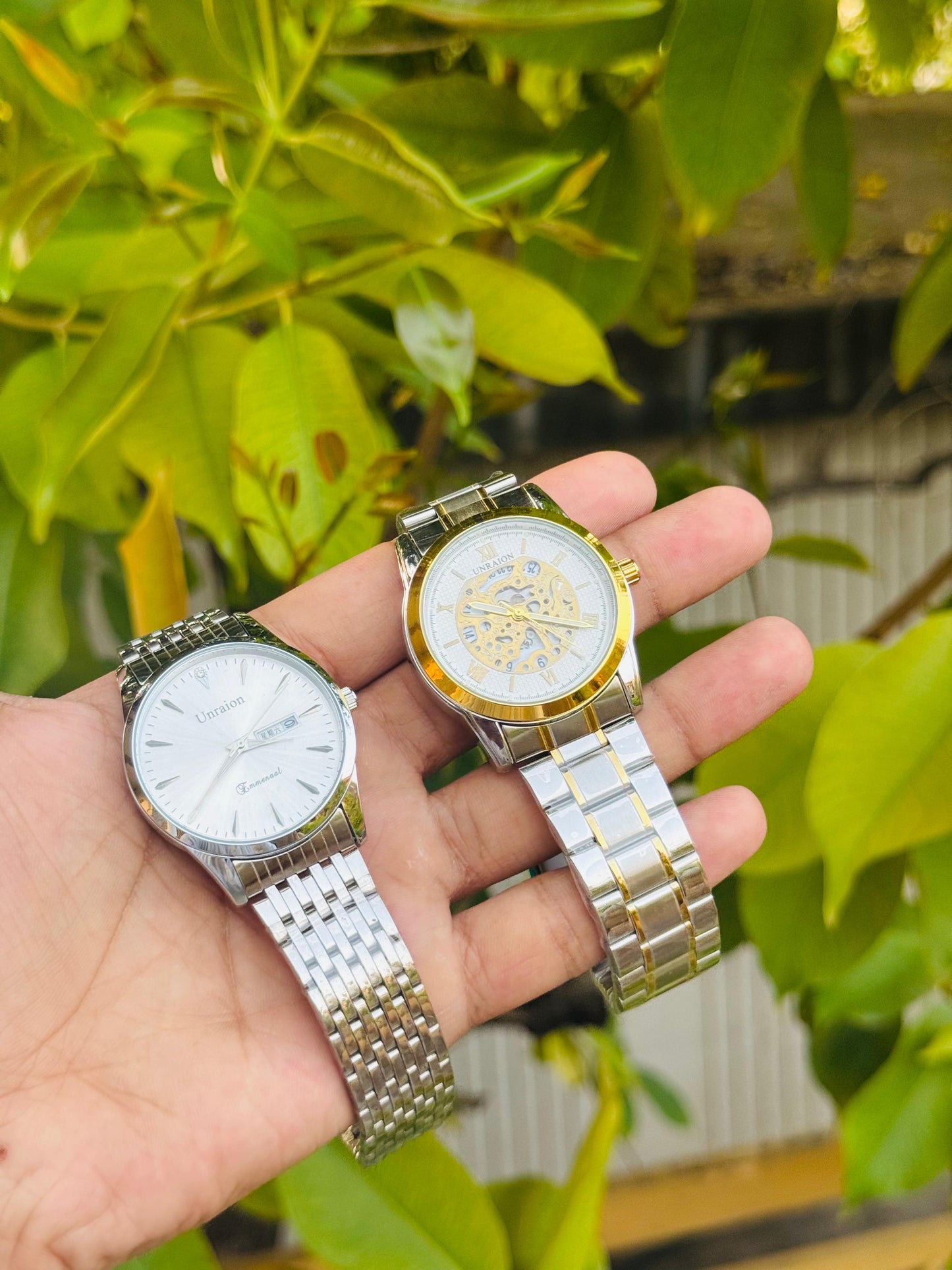 Mens Watch Premium Quality Skeleton Dial