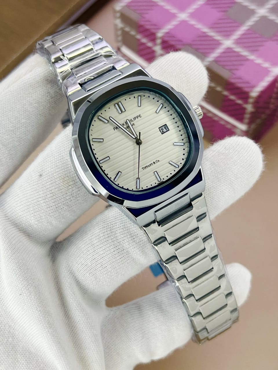 PP Stainless Steel Luxury Watch