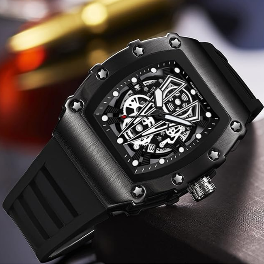 Tourbillon Barrel Shape Men Watch
