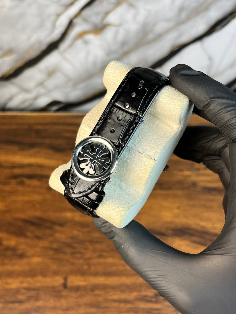 PP Nautilus Leather Strap Master Lock