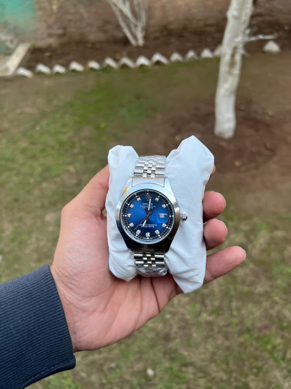 RLX – Stainless Steel – Men Watch Date Working